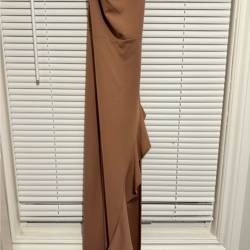 Elegant dusty rose dress